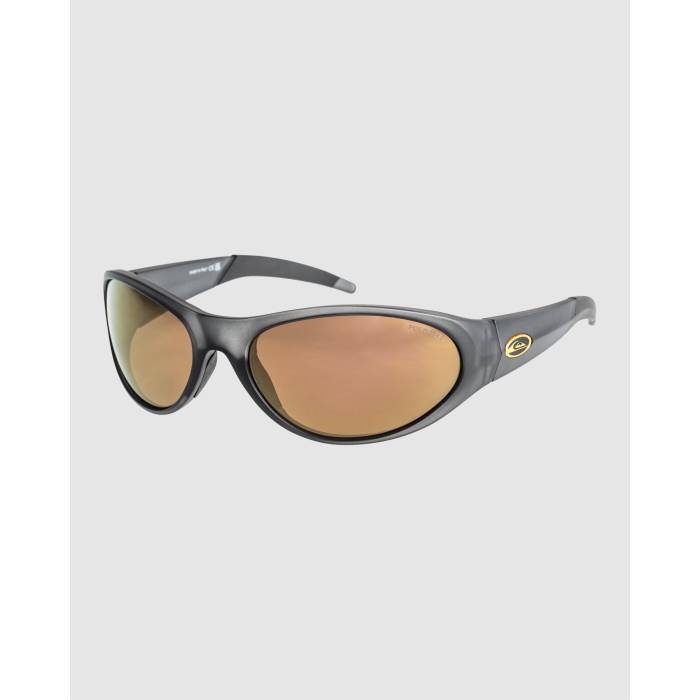 【★百貨店SALE★6/11夜夜中2時迄】クイックしろがね色 Quiksilver 【 Ellipse Polarised Sunglasses Mens Smoke/Gold 】 黒眼鏡 メンズ ゴールド