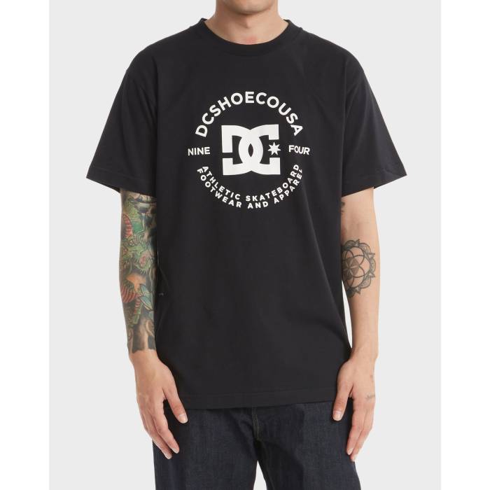 【★百貨店SALE★6/11真夜中2時迄】ディーシー シューズ Dc Shoes 【 Mens Dc Star Pilot T-Shirt Mens Black 】 メンズ DC ディーシー ティーシャツ メンズ 黒いこと 黒いこと