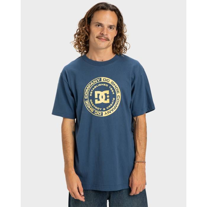 【★百貨店SALE★6/11真夜中2時迄】ディーシー シューズ Dc Shoes 【 Mens Dc Corpo T-Shirt Mens Dark Denim 】 メンズ DC ディーシー ティーシャツ メンズ ジーンズ