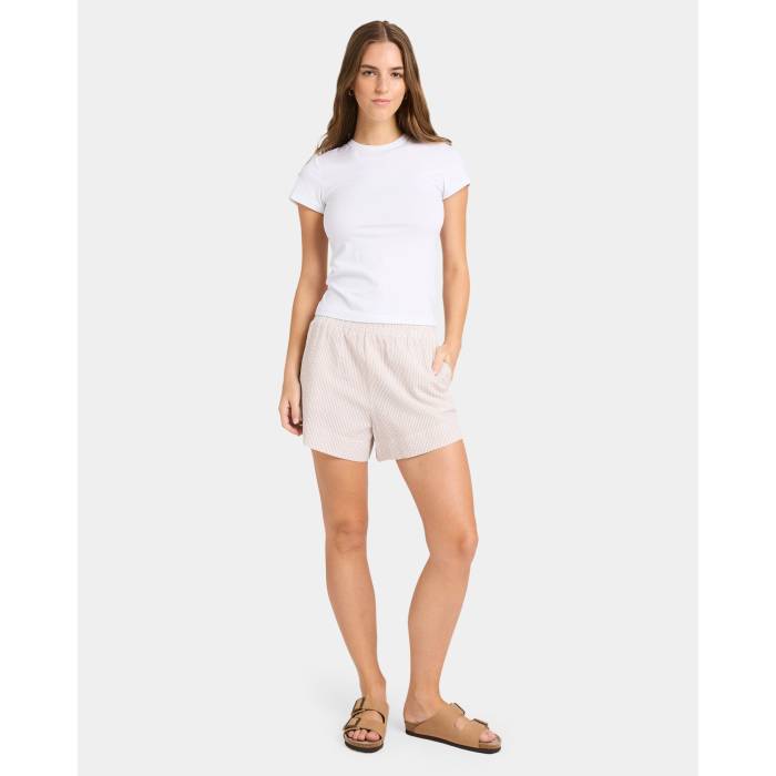 Nunui 【 Womens Westlake T-Shirt Womens White 】 レディース Tシャツ レディース 白色 ホワイト