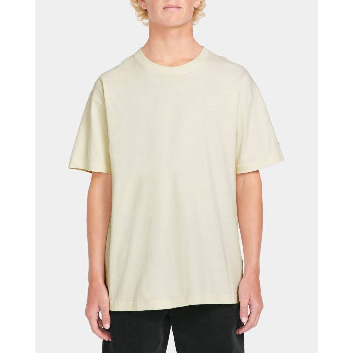 ボルコム Volcom 【 Mens Solid Loose T-Shirt Mens Dirty White 】 メンズ 益荒男 プルオーバー メンズ 白いこと 白いこと
