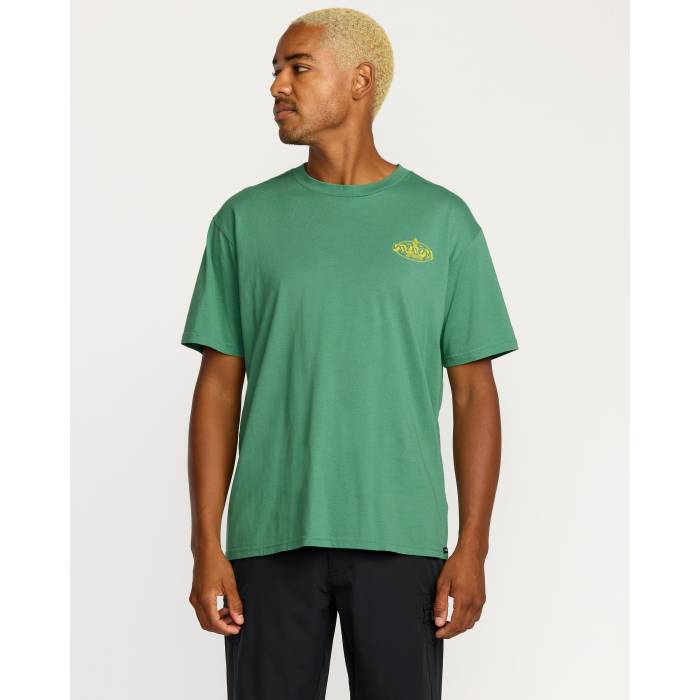 ボルコム Volcom 【 Mens Tumbled T-Shirt Mens Biscay Green 】 メンズ プルオーバー メンズ green 緑・緑であること
