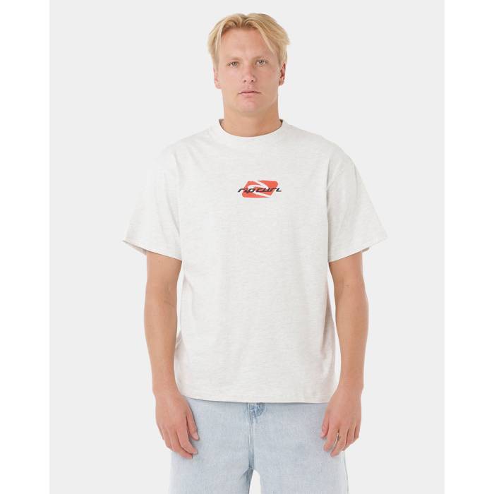 【★百貨店SALE★6/11十二時2時迄】下唇長い巻き毛 Rip Curl 【 Mens Medina Splat T-Shirt Mens Sports Marle 】 メンズ プルオーバー メンズ