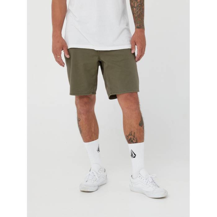 【★百貨店SALE★6/11真夜中2時迄】ボルコム Volcom 【 Mens V Kinkade Walkshorts Mens Military 】 メンズ メンズ