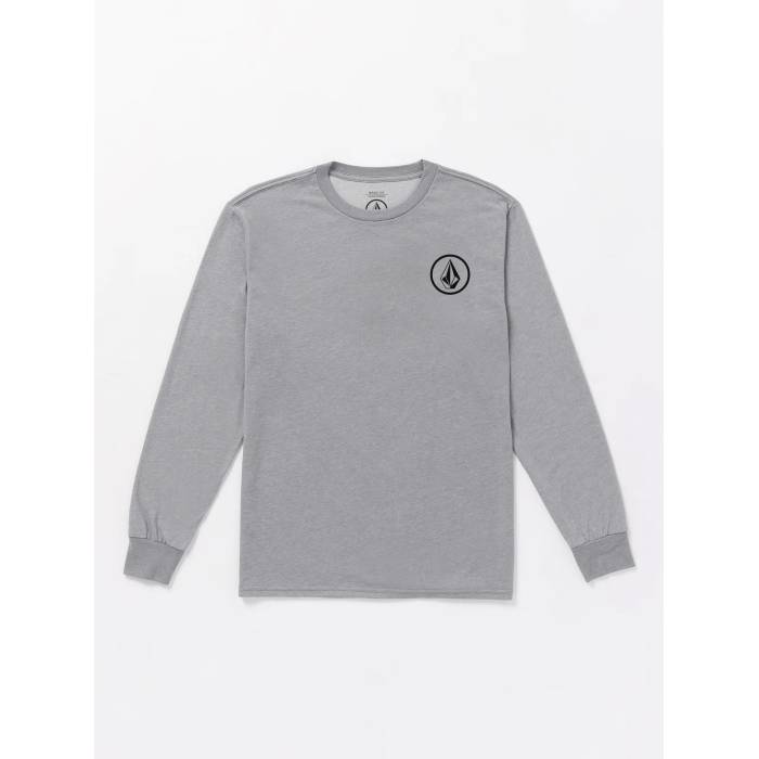 ボルコム Volcom 【 Mens Mini Circle Long Sleeve T-Shirt Mens Heather Grey 】 メンズ Sleeve スリーブ Tシャツ メンズ heather ヘザー 灰色 グレー 14,100円
