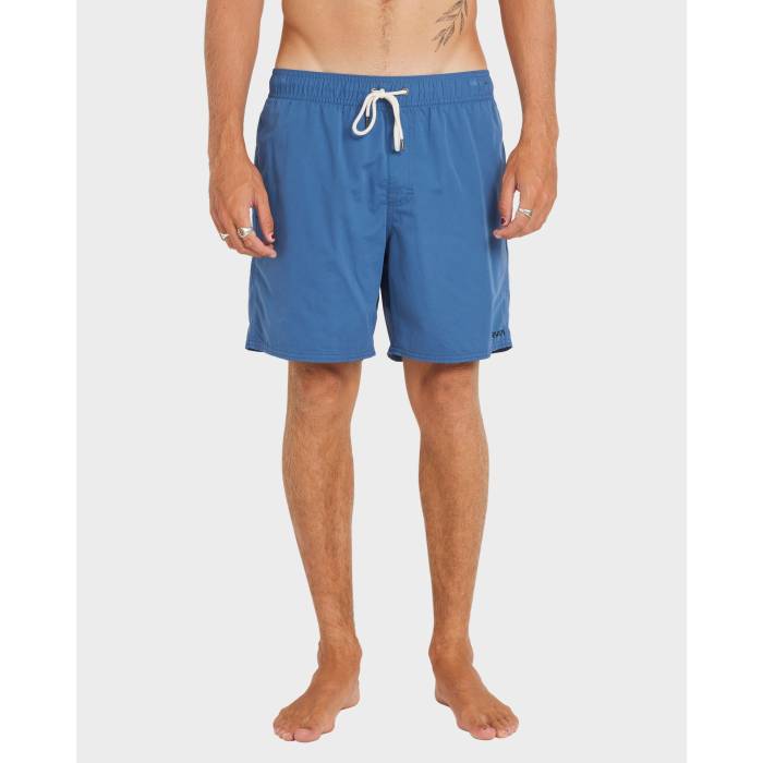 【★百貨店SALE★6/11十二時2時迄】ルーカ Rvca 【 Mens Opposites Elastic 2 Hybrid Shorts Mens Indigo 】 メンズ Hybrid 変わり種 さる股引き メンズ 藍色・インディゴ