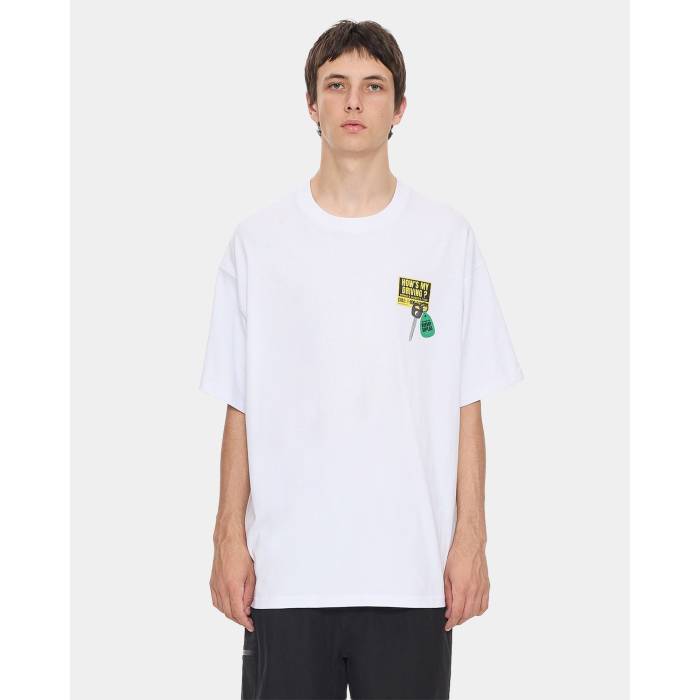 Worship 【 Mens Bumper Oversized T-Shirt Mens White 】 メンズ Tシャツ メンズ 白色 ホワイト 15,890円