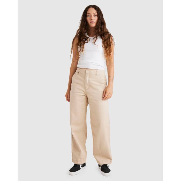 【★百貨店SALE★6/11十二時2時迄】化学元素 Element 【 Womens Union Wide Pants Womens Oxford Tan 】 レディース Union 単位労働組合 レディース オックスフォード