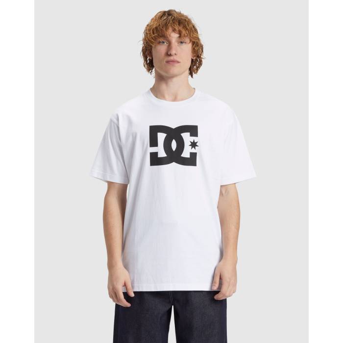 ディーシー シューズ Dc Shoes 【 Mens Dc Star Heritage T-Shirt Mens White 】 メンズ DC ディーシー Tシャツ メンズ 白色 ホワイト