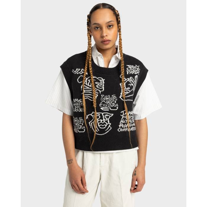【★百貨店SALE★6/11十二時2時迄】化学元素 Element 【 Womens Vmxe Vest Sweatshirt Womens Jamais Off Black 】 レディース より良い 汗水 調教師 レディース 黒いこと 黒いこと