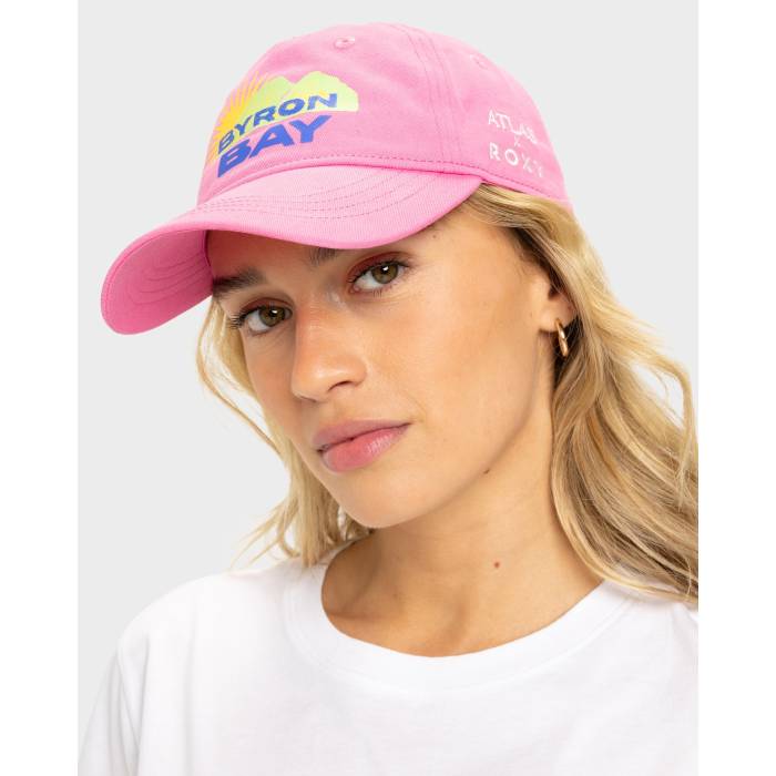 【★百貨店SALE★6/11夜夜中2時迄】ロキシー Roxy 【 Womens Atlas Cap Womens Pink Carnation 】 レディース 旗がしら かぶり笠 レディース pink サクラ色