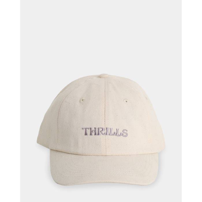 【★百貨店SALE★6/11夜夜中2時迄】Thrills 【 Womens See No  6 Panel Cap Womens Unbleached 】 レディース 旗がしら かぶり笠 レディース