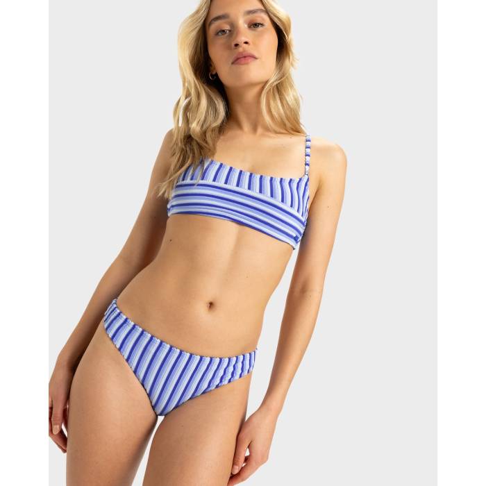 【★百貨店SALE★6/11十二時2時迄】ロキシー Roxy 【 Womens Party Wave Moderate Bikini Bottom Womens Dazzling Blue 】 レディース Wave ウェーブ・ウェイブ ズボン ボトムス レディース 青み 青色