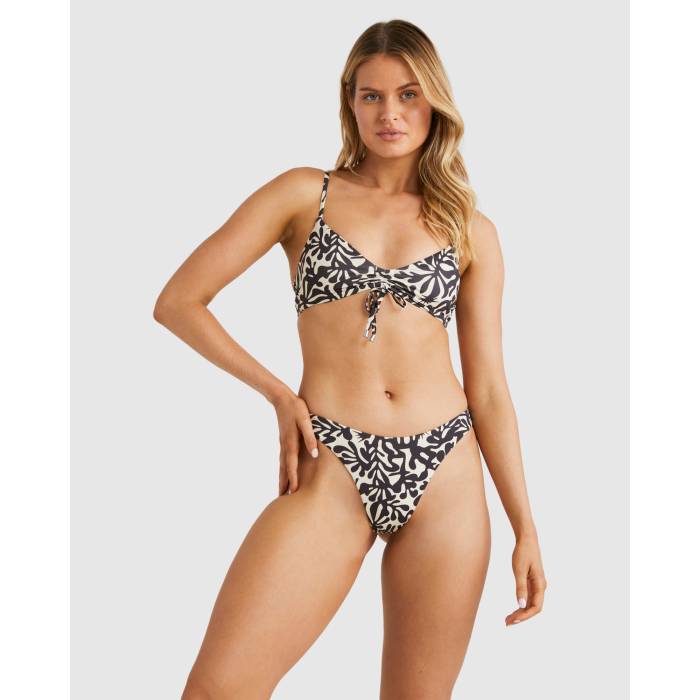 【★百貨店SALE★6/11真夜中2時迄】散らし広告ボン Billabong 【 Womens Palm Grove Sami Bralette Bikini Top Womens Off Black 】 レディース レディース 黒いこと 黒いこと