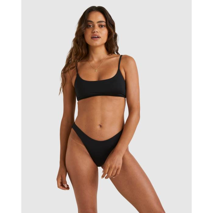 【★百貨店SALE★6/11真夜中2時迄】散らし広告ボン Billabong 【 Womens Sol Searcher Hike Bikini Bottom Womens Black 】 レディース ズボン ボトムス レディース 黒いこと 黒いこと