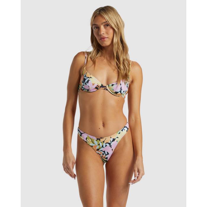 ビラボン Billabong 【 Womens Mas Aloha Reversible Skimpy Hike Bikini Bottom Womens Multi 】 レディース アロハ リバーシブル ズボン ボトムス レディース