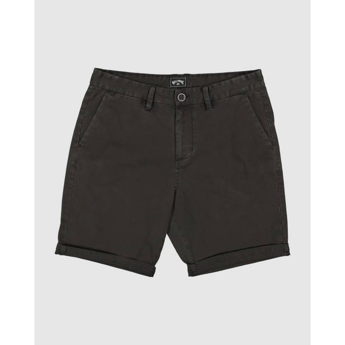 ビラボン Billabong 【 Mens Wave Wash Twill Shorts Mens Black 】 メンズ Wave ウェーブ・ウェイブ ショーツ メンズ 黒色 ブラック