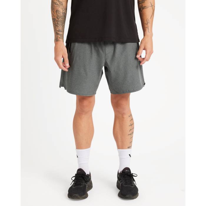 ルーカ Rvca 【 Mens Yogger Stretch Walkshorts Mens Charcoal Heather 】 メンズ メンズ チャコール heather ヘザー