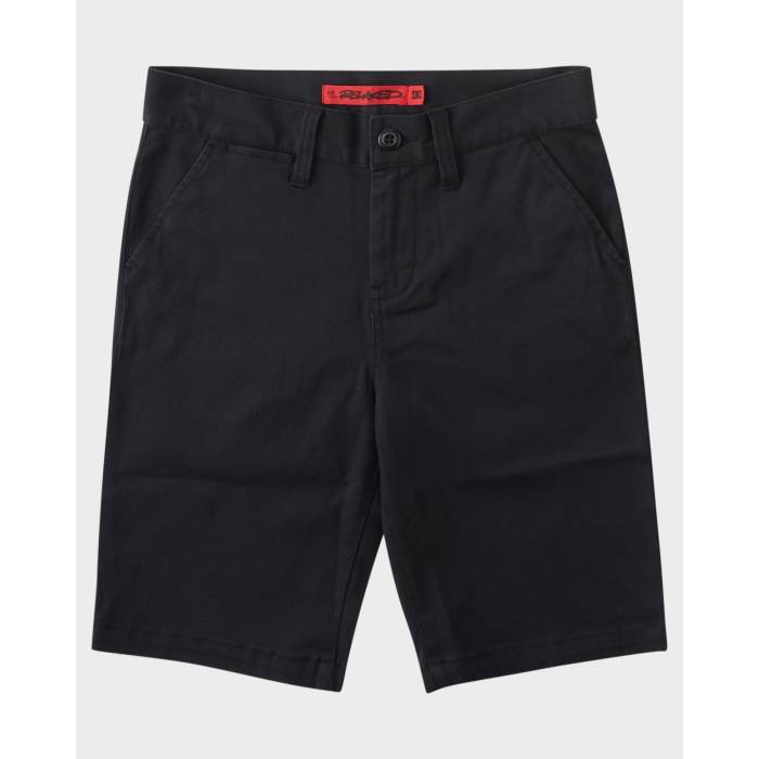 ディーシー シューズ Dc Shoes 【 Mens Worker Relaxed Chino Shorts Mens Black 】 メンズ worker ワーカー チノ ショーツ メンズ 黒色 ブラック|スニケス