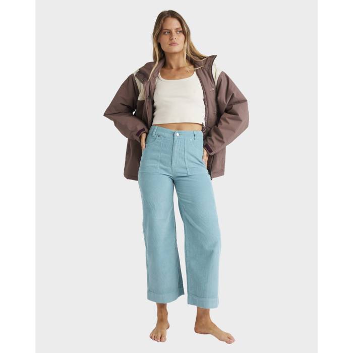 ビラボン Billabong 【 Womens Sea Tone Corduroy Pants Womens Misty Blue 】 レディース コーデュロイ レディース 青色 ブルー