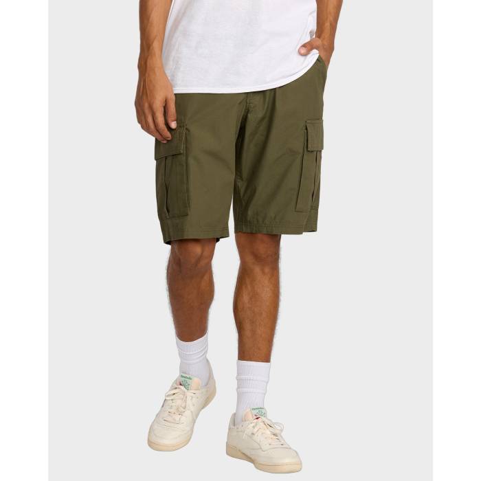 ルーカ Rvca 【 Mens Dayshift Cargo Shorts Mens Fatigue 】 メンズ カーゴ ショーツ メンズ