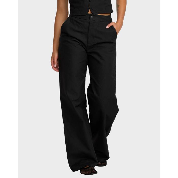 ルーカ Rvca 【 Womens Bonnie Pants Womens Rvca Black 】 レディース レディース RVCA ルーカ 黒色 ブラック