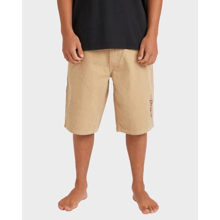 ビラボン Billabong 【 Mens Smoko Corduroy Shorts Mens Desert 】 メンズ コーデュロイ ショーツ メンズ｜スニケス