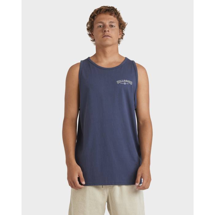 ビラボン Billabong 【 Mens Bracket Arch Tank Top Mens Dark Navy 】 メンズ タンクトップ メンズ 紺色 ネイビー