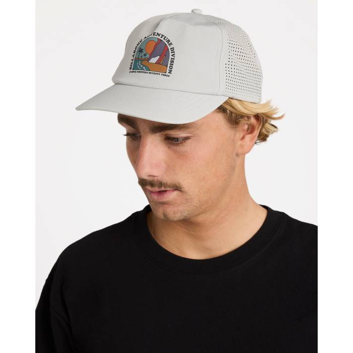 ビラボン Billabong 【 Mens Adiv Tech Trucker Cap Mens Grey Heather 】 メンズ テック トラッカー キャップ 帽子 メンズ 灰色 グレー heather ヘザー