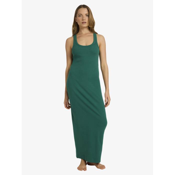 ロキシー Roxy 【 Womens Base Rib Maxi Dress Womens Evergreen 】 レディース 御召しもの レディース