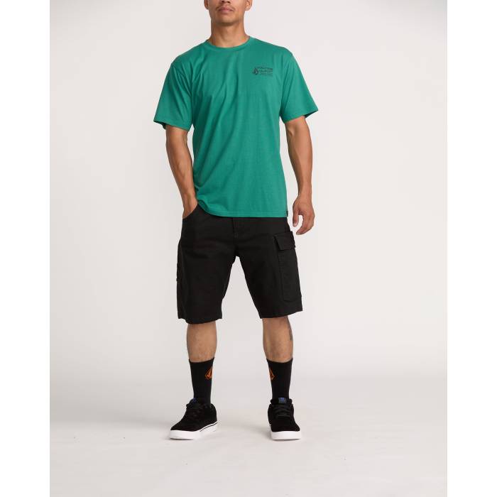 ボルコム Volcom 【 Mens Caliper Ii Carpenter Shorts Mens Black 】 メンズ ショーツ メンズ 黒色 ブラック|スニケス
