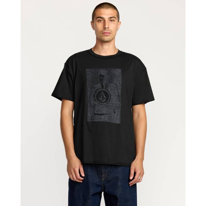 ボルコム Volcom 【 Mens Povj T-Shirt Mens Black 】 メンズ プルオーバー メンズ 黒いこと 黒いこと