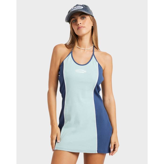 ビラボン Billabong 【 Womens Billa Crush Halter Dress Womens Sea Fog 】 レディース ドレス レディース