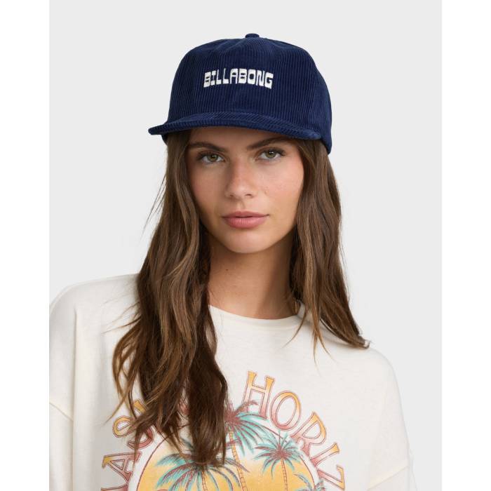 散らし広告ボン Billabong 【 Womens Grandpa Cap Womens Celestial Blue 】 レディース 鳥打ち帽 かぶり笠 レディース 青碧 青色 レディース帽子-キャップ-バッグ・小物・ブランド雑貨
