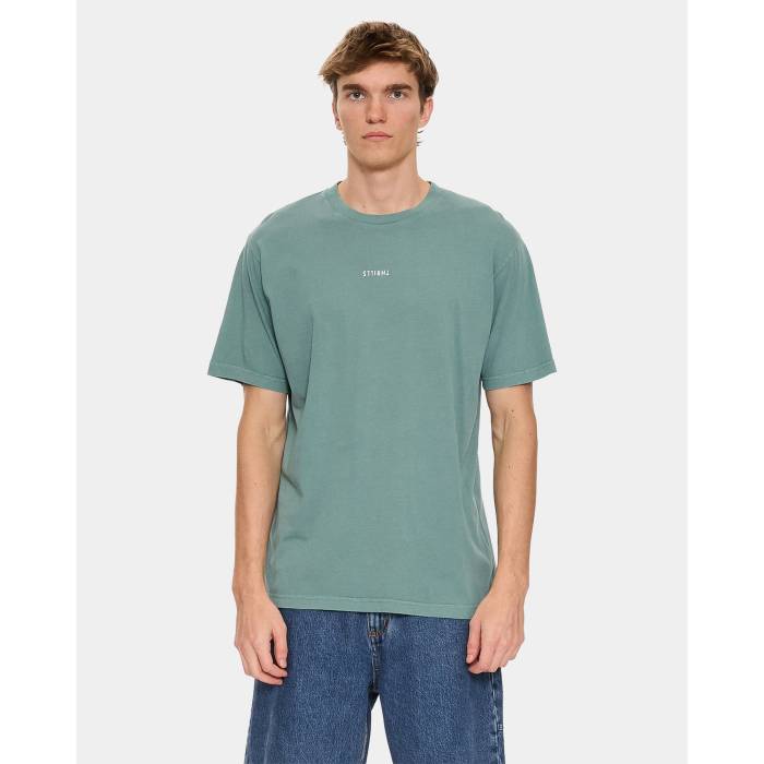 Thrills 【 Mens Minimal T-Shirt Mens Green Coast 】 メンズ Tシャツ メンズ green 緑・グリーン|スニケス