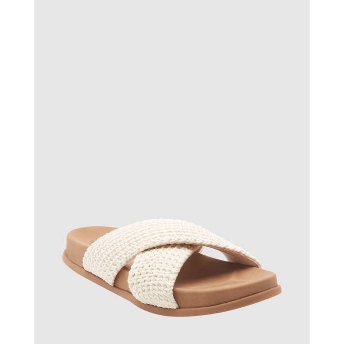 ロキシー Roxy 【 Womens Syenna Slides Womens Cream 】 レディース レディース クリーム