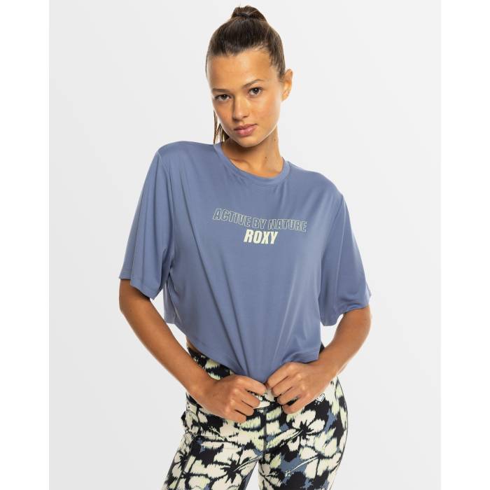 【★百貨店SALE★6/11真夜中2時迄】ロキシー Roxy 【 Womens Baseline T-Shirt Womens Wild Wind 】 レディース Baseline バセリン ティーシャツ レディース wild ワイルド
