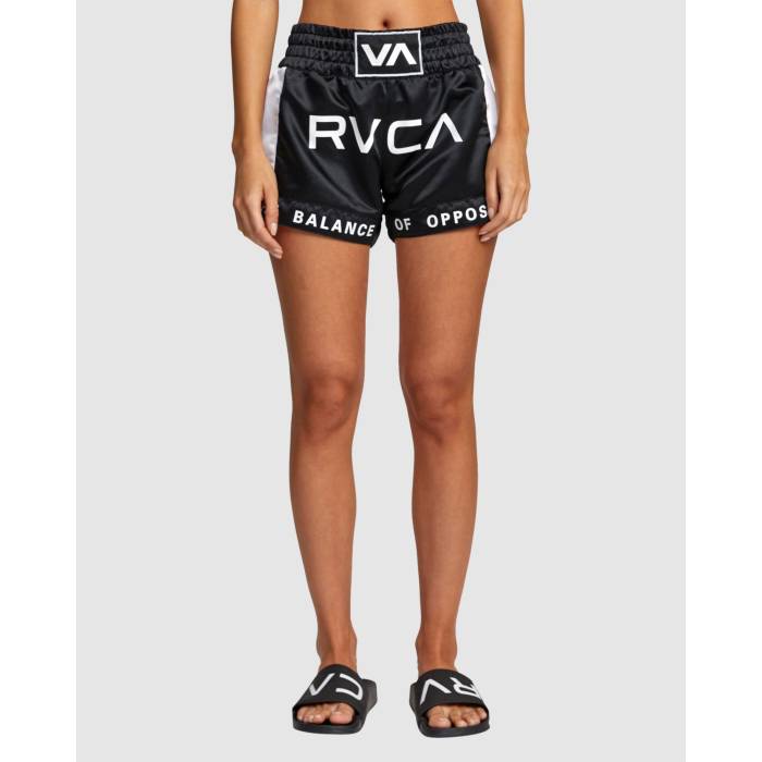 ルーカ Rvca 【 Womens Muay Thai Short Womens Black 】 レディース レディース 黒色 ブラック
