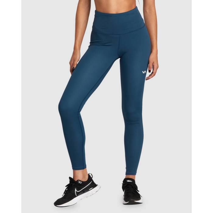 【★百貨店SALE★6/11真夜中2時迄】ルーカ Rvca 【 Womens Va Essential Legging Womens Pond 】 レディース レディース