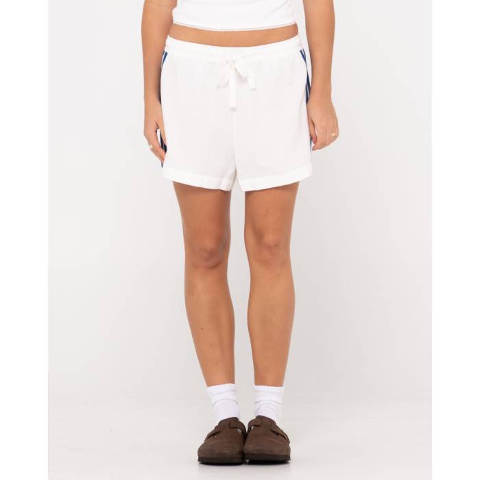 ラスティ Rusty 【 Womens Palm Springs Comp Lounge Shorts Womens Snow 】 レディース ショーツ レディース｜スニケス