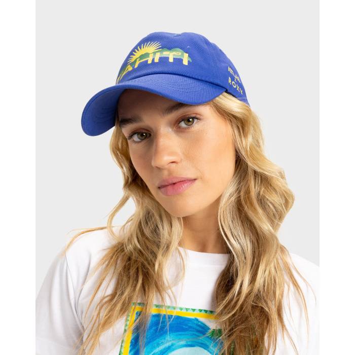 【★百貨店SALE★6/11夜夜中2時迄】ロキシー Roxy 【 Womens Atlas Cap Womens Dazzling Blue 】 レディース 旗がしら かぶり笠 レディース 青味 青み