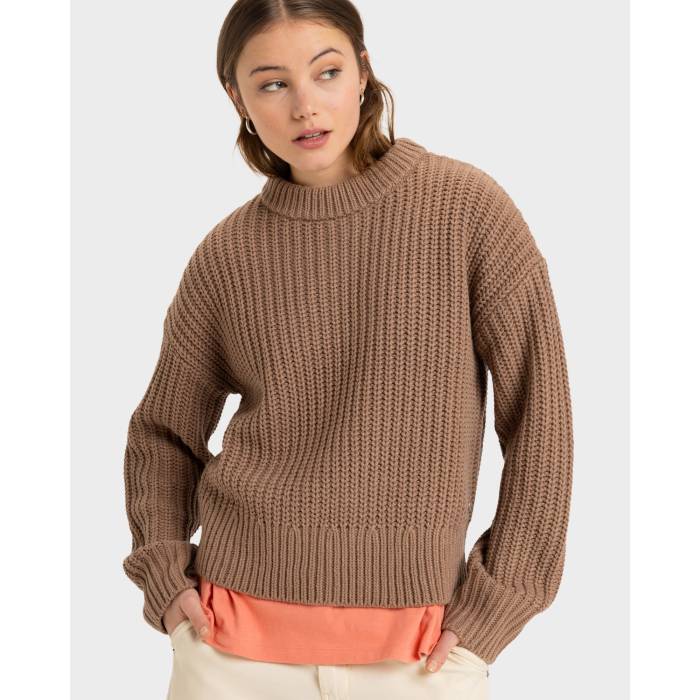 【★百貨店SALE★6/11十二時2時迄】ロキシー Roxy 【 Womens Coming Home Crew Neck Womens Portabella 】 レディース 労働者の一団 レディース