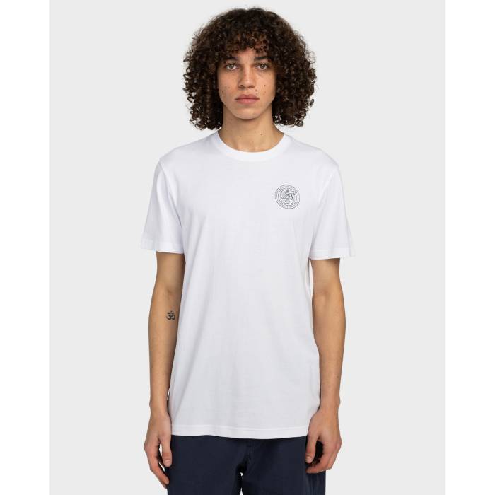 【★百貨店SALE★6/11真夜中2時迄】化学元素 Element 【 Mens Endure T-Shirt Mens Optic White 】 メンズ ティーシャツ メンズ 白いこと 白いこと