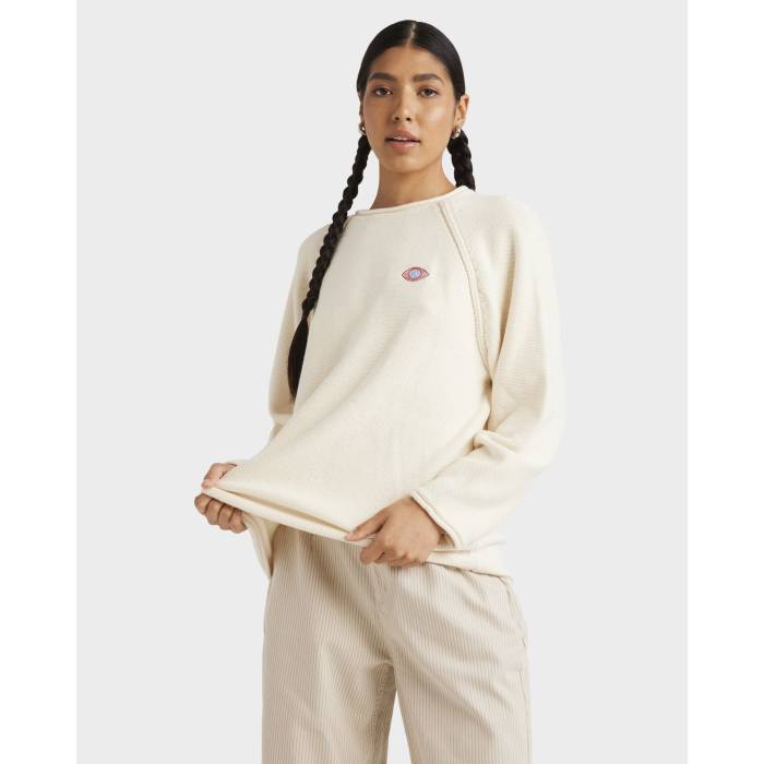 ルーカ Rvca 【 Womens Ivy Raglan Sweater Womens Natural 】 レディース Raglan ラグラン トレーナー レディース ナチュラル