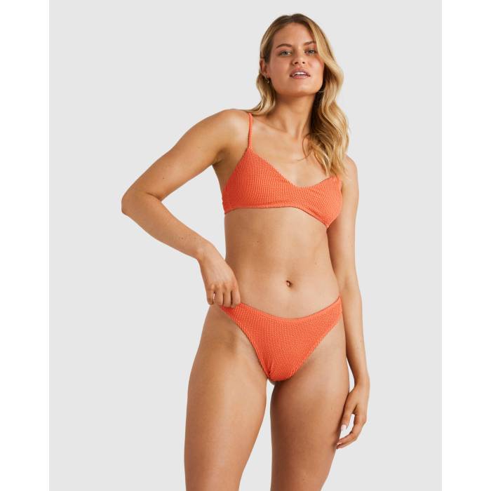 【★百貨店SALE★6/11十二時2時迄】散らし広告ボン Billabong 【 Womens Summer High Bralette Bikini Top Womens Papaya 】 レディース Summer 炎節 御機嫌 レディース