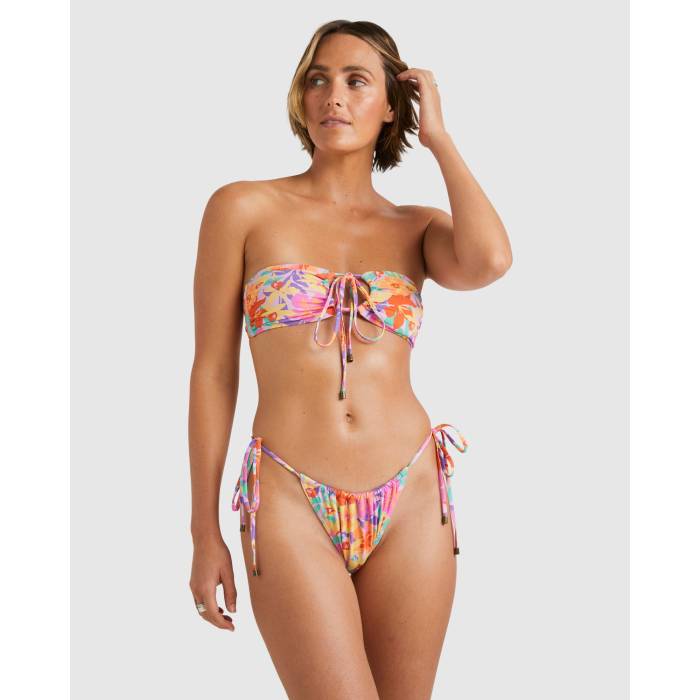 【★百貨店SALE★6/11真夜中2時迄】散らし広告ボン Billabong 【 Womens Haven Bells Bikini Bottom Womens Lilac 】 レディース ヘイブン ズボン ボトムス レディース