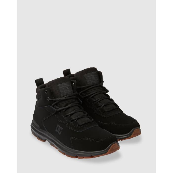 ディーシー シューズ Dc Shoes 【 Mens Munity Wr Boots Mens Black/Black/Black 】 メンズ ブーツ メンズ 黒色 ブラック｜スニケス