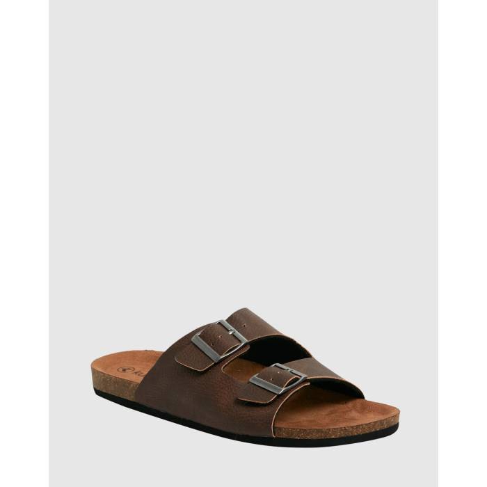 【★百貨店SALE★6/11真夜中2時迄】Kustom 【 Womens Duo Slides Womens Choc 】 レディース レディース