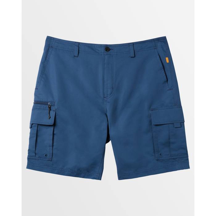 クイックシルバー Quiksilver 【 Mens Maldive Atoll 20" Cargo Shorts Mens Ensign Blue 】 メンズ カーゴ ショーツ メンズ 青色 ブルー|スニケス