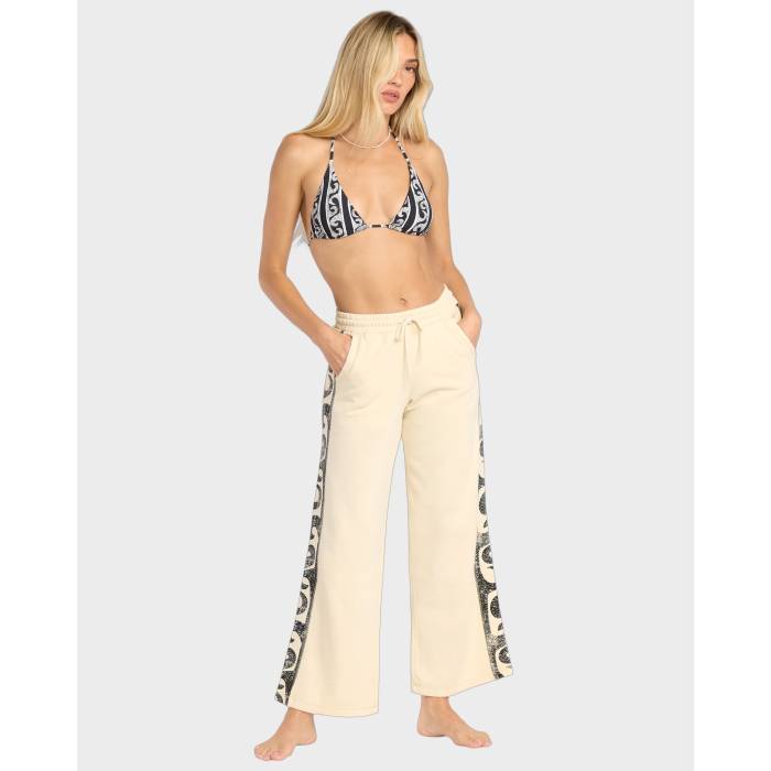 ビラボン Billabong 【 Womens Sun Wave Track Pants Womens Whitecap 】 レディース Wave ウェーブ・ウェイブ トラック レディース